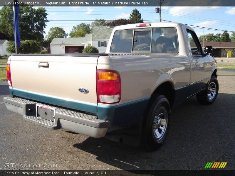 Light Prairie Tan Metallic / Medium Prairie Tan 1998 Ford Ranger XLT Regular Cab