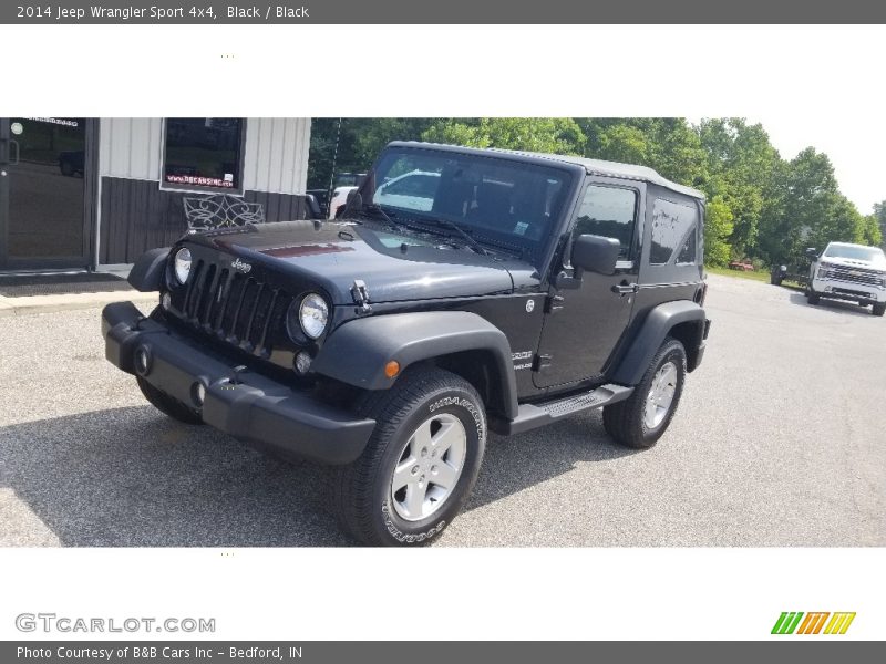 Black / Black 2014 Jeep Wrangler Sport 4x4