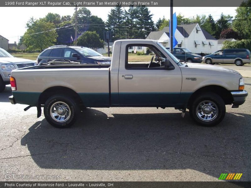 Light Prairie Tan Metallic / Medium Prairie Tan 1998 Ford Ranger XLT Regular Cab