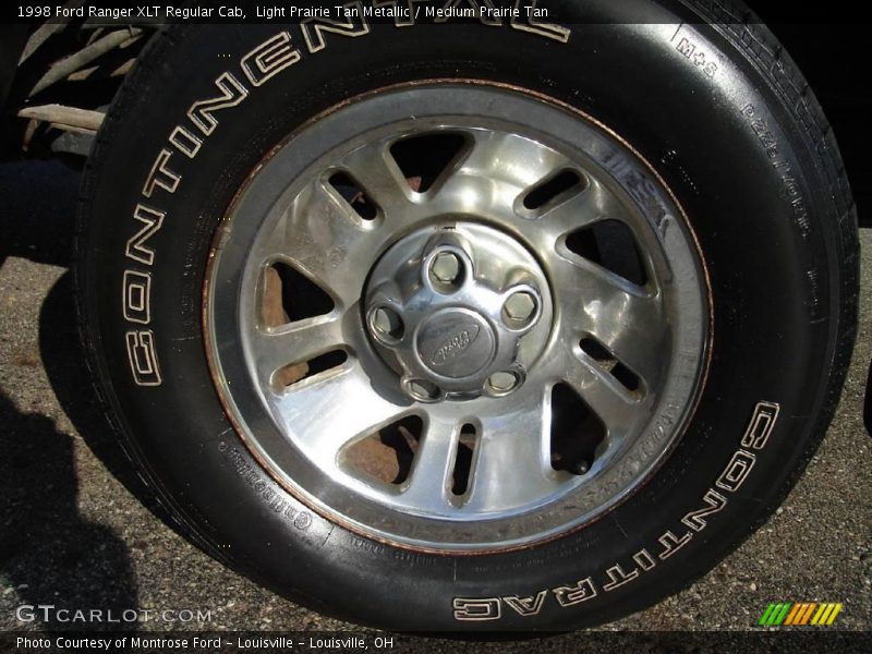 Light Prairie Tan Metallic / Medium Prairie Tan 1998 Ford Ranger XLT Regular Cab