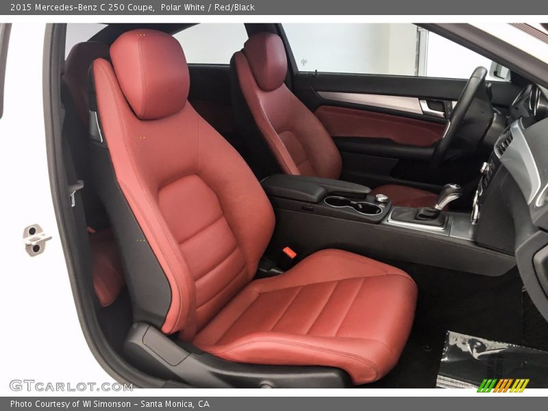 Front Seat of 2015 C 250 Coupe