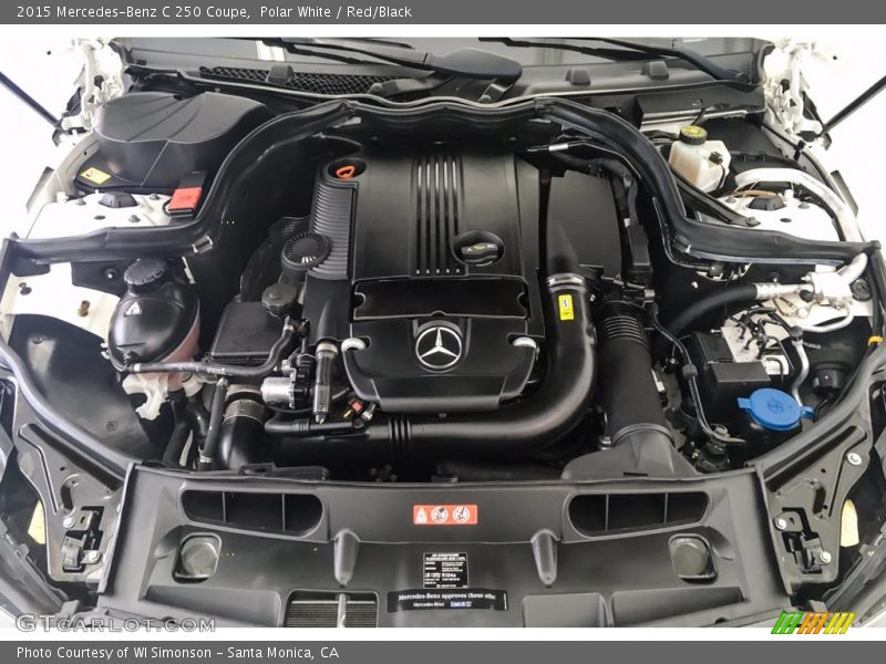  2015 C 250 Coupe Engine - 1.8 Liter DI Turbocharged DOHC 16-Valve VVT 4 Cylinder
