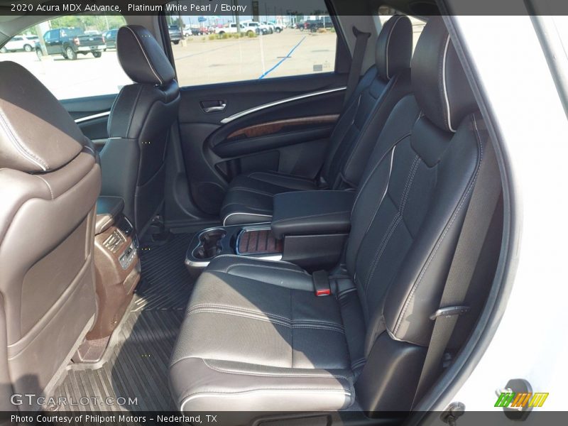 Rear Seat of 2020 MDX Advance