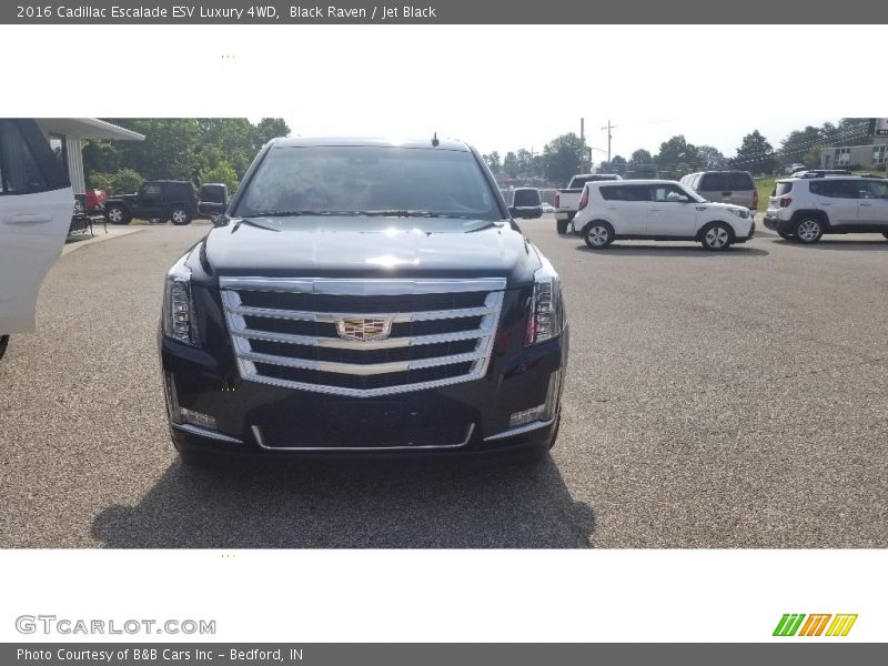 Black Raven / Jet Black 2016 Cadillac Escalade ESV Luxury 4WD