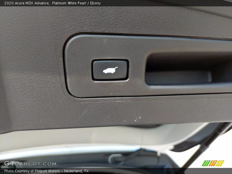 Platinum White Pearl / Ebony 2020 Acura MDX Advance