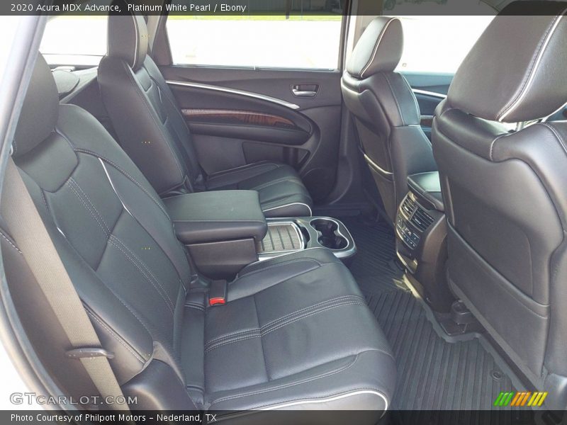 Platinum White Pearl / Ebony 2020 Acura MDX Advance