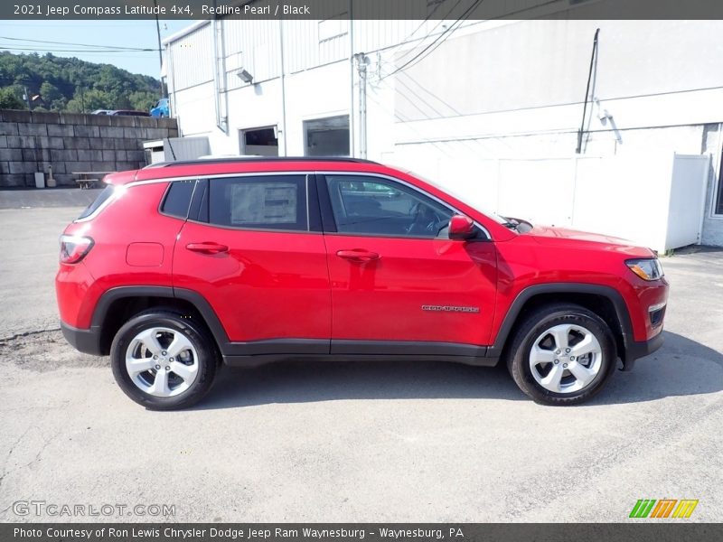 Redline Pearl / Black 2021 Jeep Compass Latitude 4x4