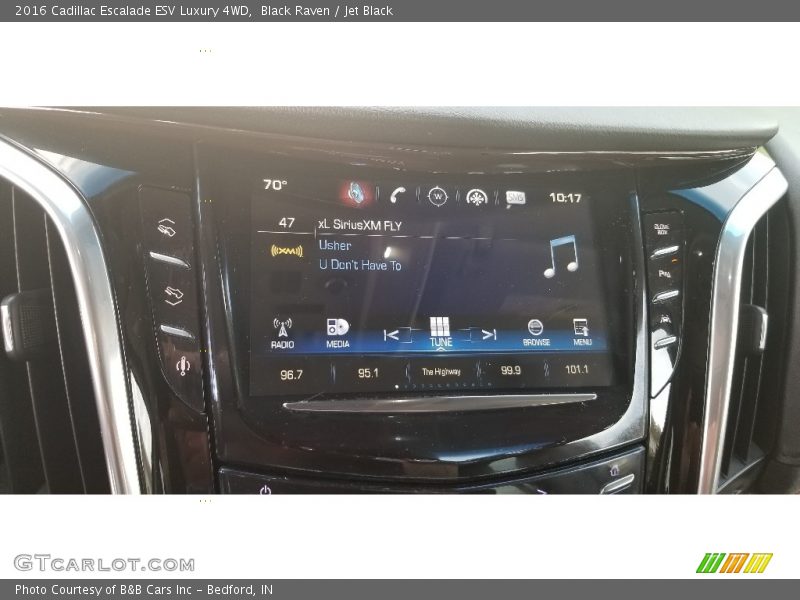 Black Raven / Jet Black 2016 Cadillac Escalade ESV Luxury 4WD