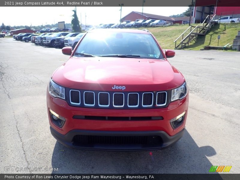 Redline Pearl / Black 2021 Jeep Compass Latitude 4x4