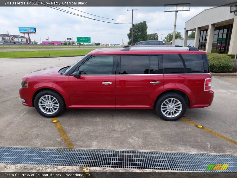  2018 Flex SEL Ruby Red