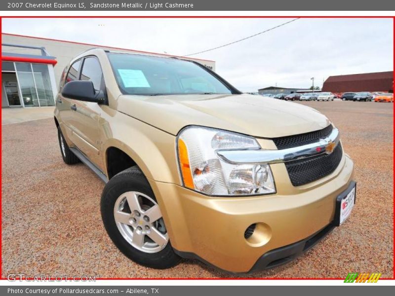 Sandstone Metallic / Light Cashmere 2007 Chevrolet Equinox LS