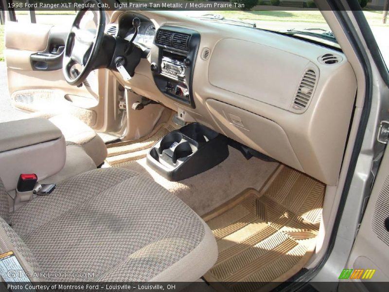 Light Prairie Tan Metallic / Medium Prairie Tan 1998 Ford Ranger XLT Regular Cab