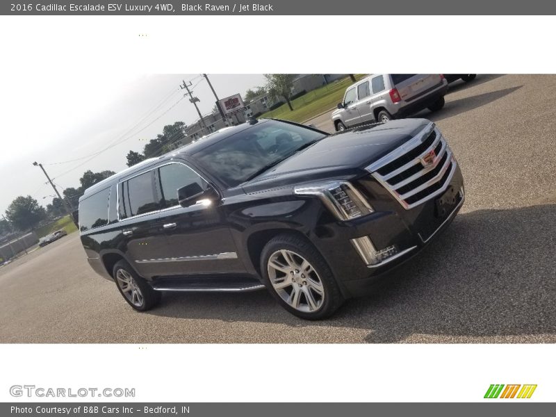 Black Raven / Jet Black 2016 Cadillac Escalade ESV Luxury 4WD