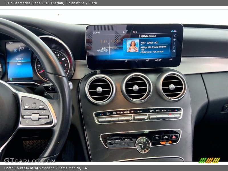Polar White / Black 2019 Mercedes-Benz C 300 Sedan