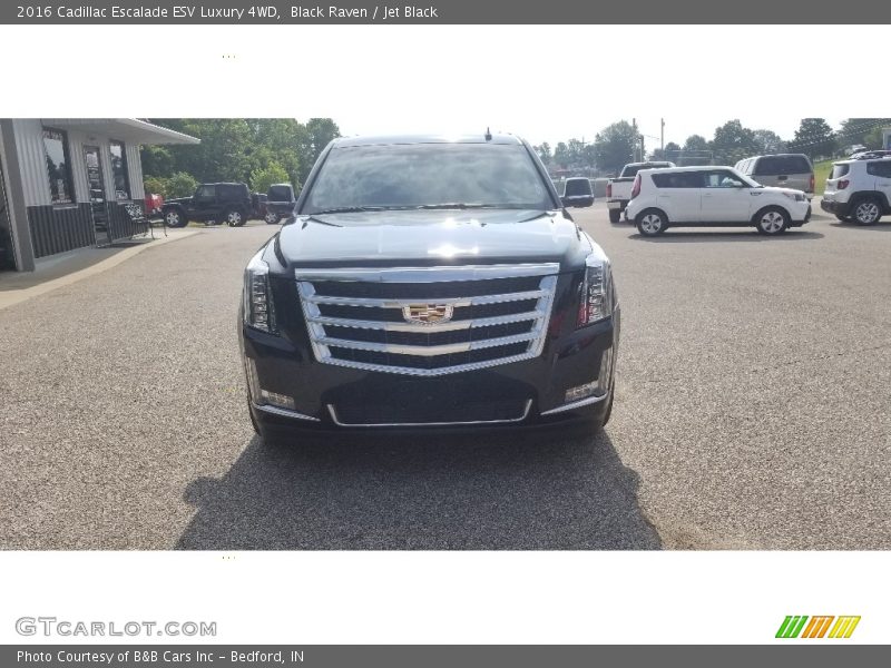 Black Raven / Jet Black 2016 Cadillac Escalade ESV Luxury 4WD