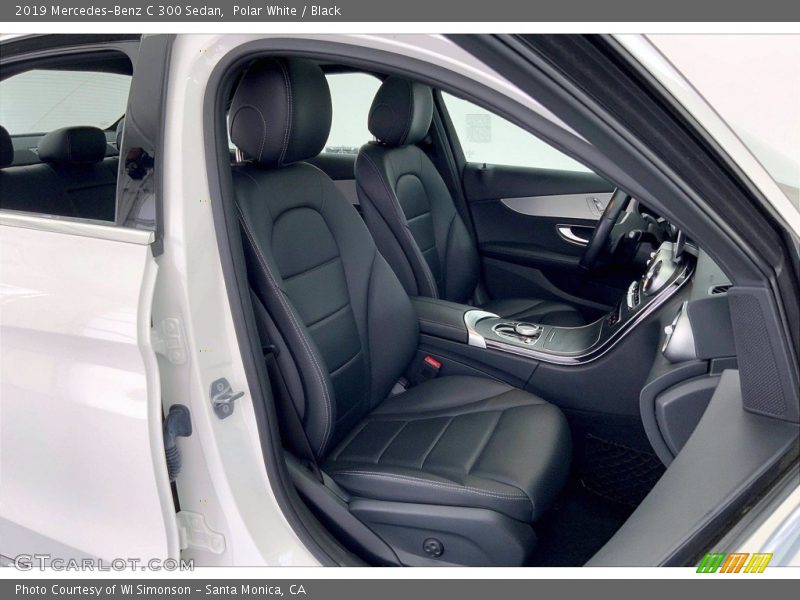 Polar White / Black 2019 Mercedes-Benz C 300 Sedan