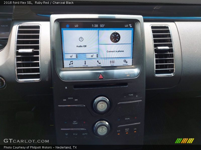 Ruby Red / Charcoal Black 2018 Ford Flex SEL