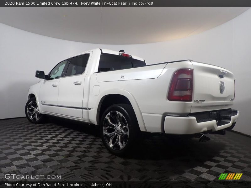 Ivory White Tri-Coat Pearl / Indigo/Frost 2020 Ram 1500 Limited Crew Cab 4x4