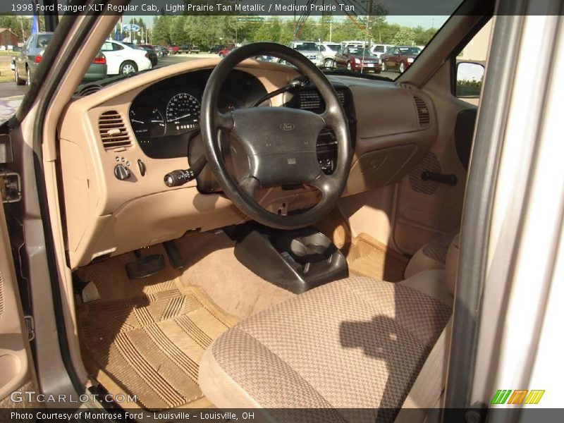 Light Prairie Tan Metallic / Medium Prairie Tan 1998 Ford Ranger XLT Regular Cab