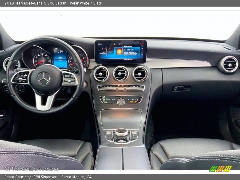 Polar White / Black 2019 Mercedes-Benz C 300 Sedan