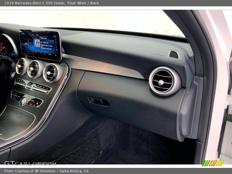 Polar White / Black 2019 Mercedes-Benz C 300 Sedan