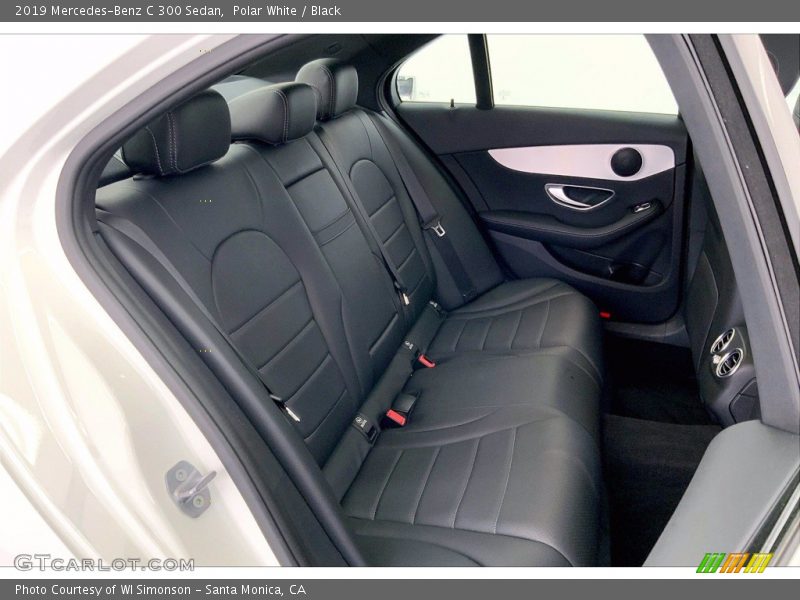 Polar White / Black 2019 Mercedes-Benz C 300 Sedan