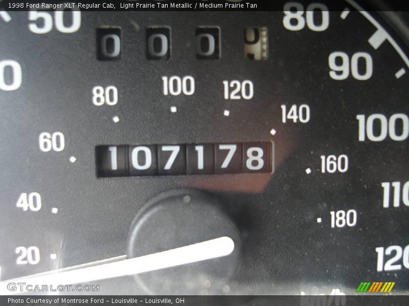 Light Prairie Tan Metallic / Medium Prairie Tan 1998 Ford Ranger XLT Regular Cab