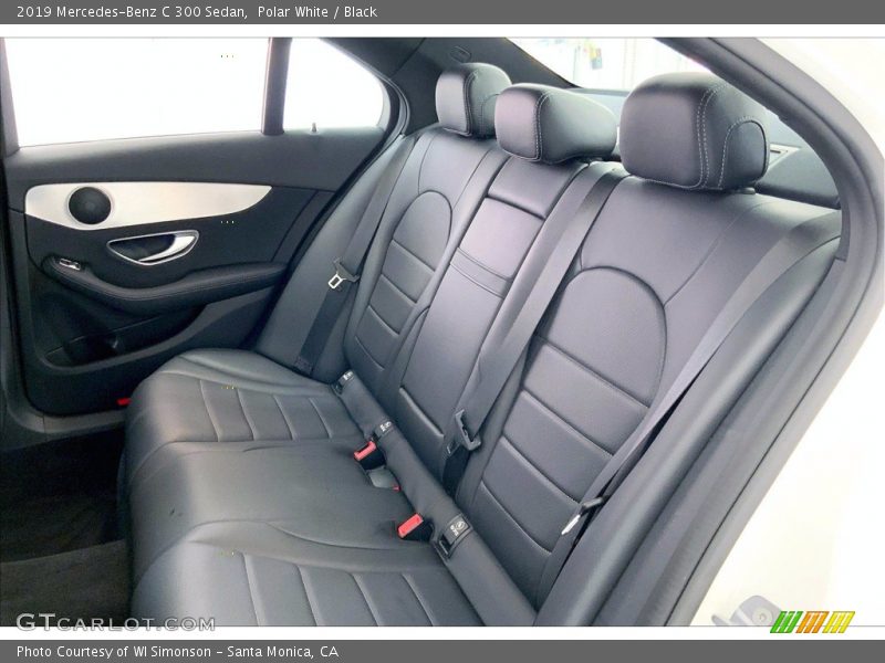 Polar White / Black 2019 Mercedes-Benz C 300 Sedan
