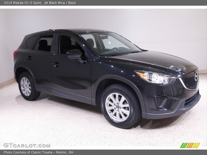 Jet Black Mica / Black 2014 Mazda CX-5 Sport