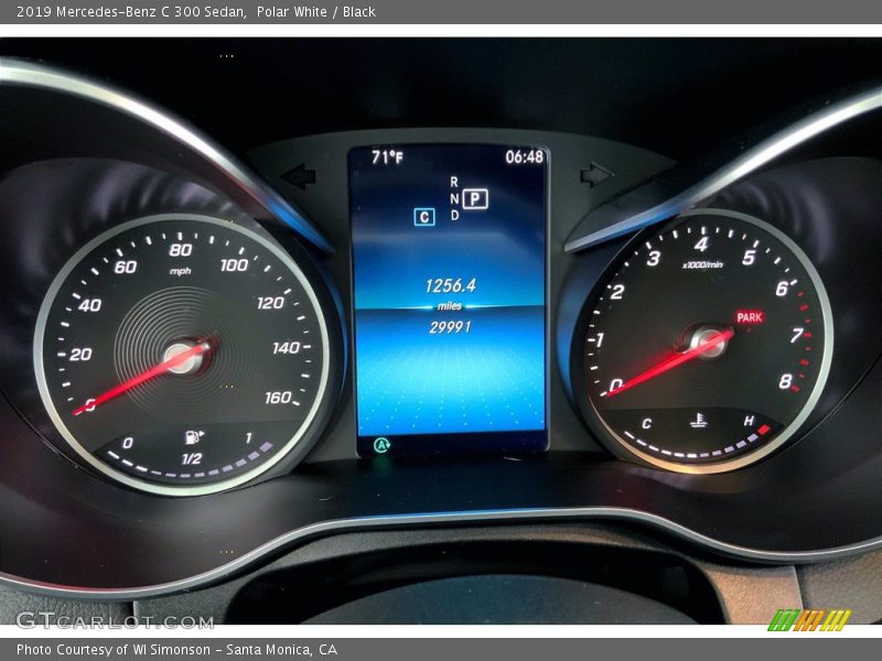 Polar White / Black 2019 Mercedes-Benz C 300 Sedan
