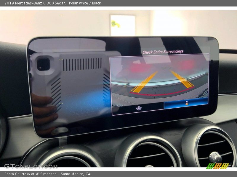 Polar White / Black 2019 Mercedes-Benz C 300 Sedan