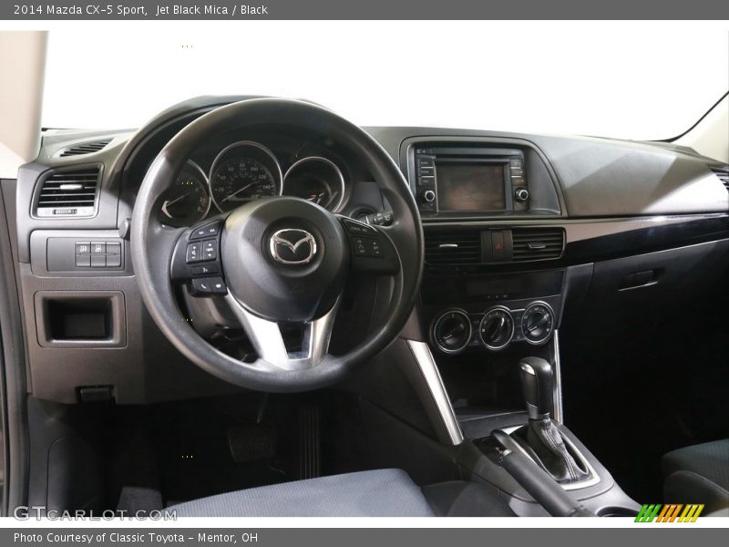 Jet Black Mica / Black 2014 Mazda CX-5 Sport