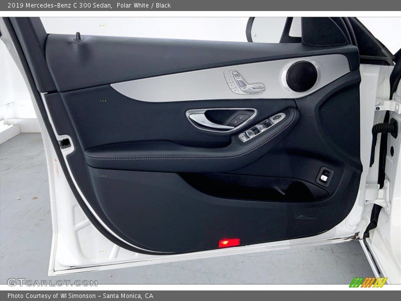 Polar White / Black 2019 Mercedes-Benz C 300 Sedan