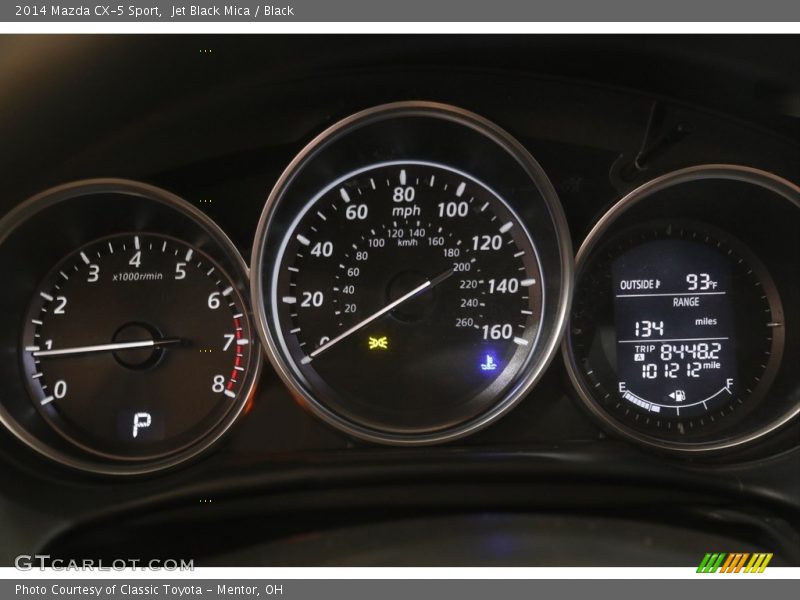 Jet Black Mica / Black 2014 Mazda CX-5 Sport