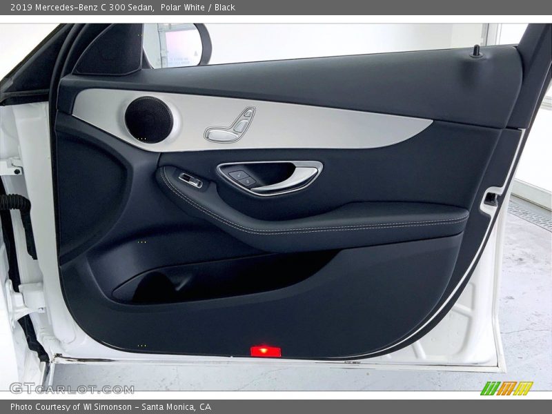 Polar White / Black 2019 Mercedes-Benz C 300 Sedan