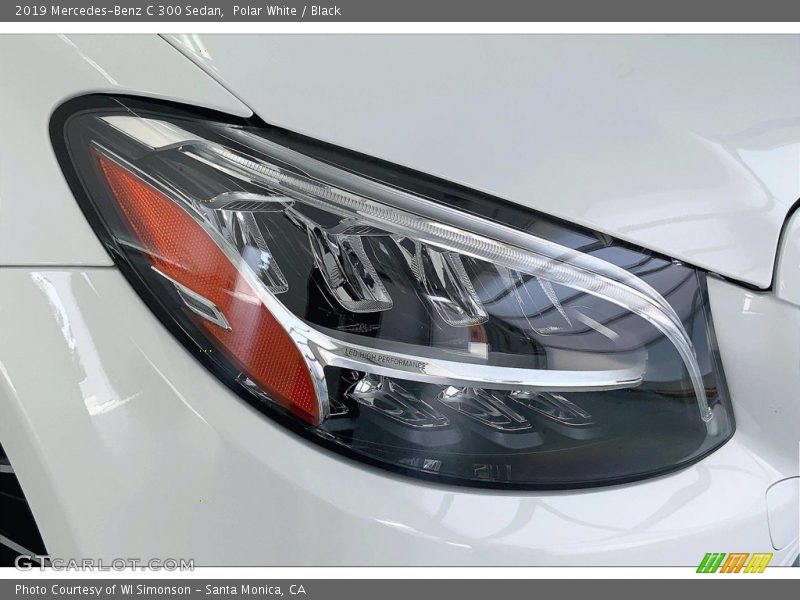 Polar White / Black 2019 Mercedes-Benz C 300 Sedan
