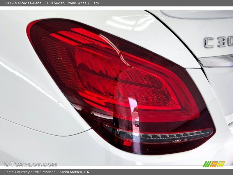Polar White / Black 2019 Mercedes-Benz C 300 Sedan