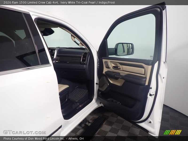 Ivory White Tri-Coat Pearl / Indigo/Frost 2020 Ram 1500 Limited Crew Cab 4x4