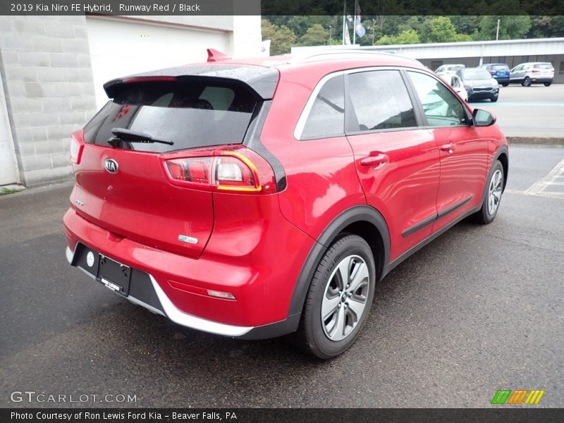 Runway Red / Black 2019 Kia Niro FE Hybrid
