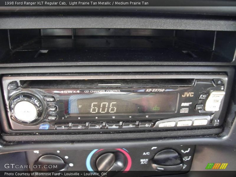 Light Prairie Tan Metallic / Medium Prairie Tan 1998 Ford Ranger XLT Regular Cab