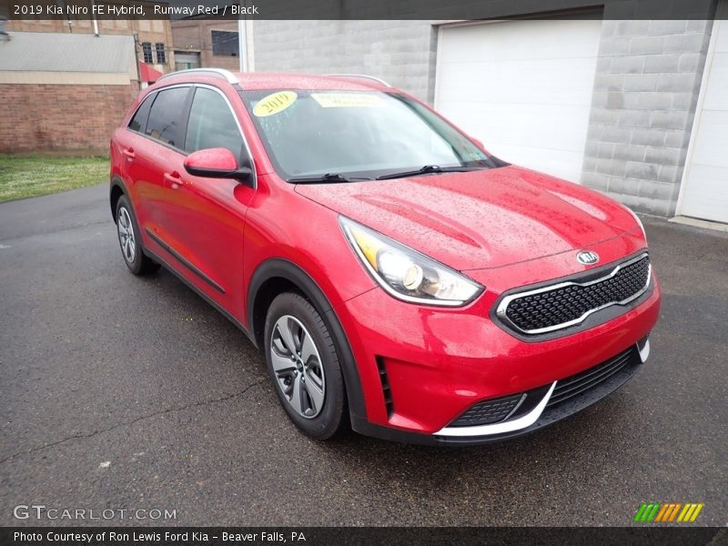 Runway Red / Black 2019 Kia Niro FE Hybrid