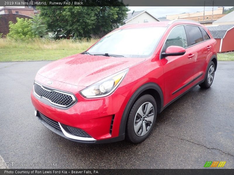 Runway Red / Black 2019 Kia Niro FE Hybrid