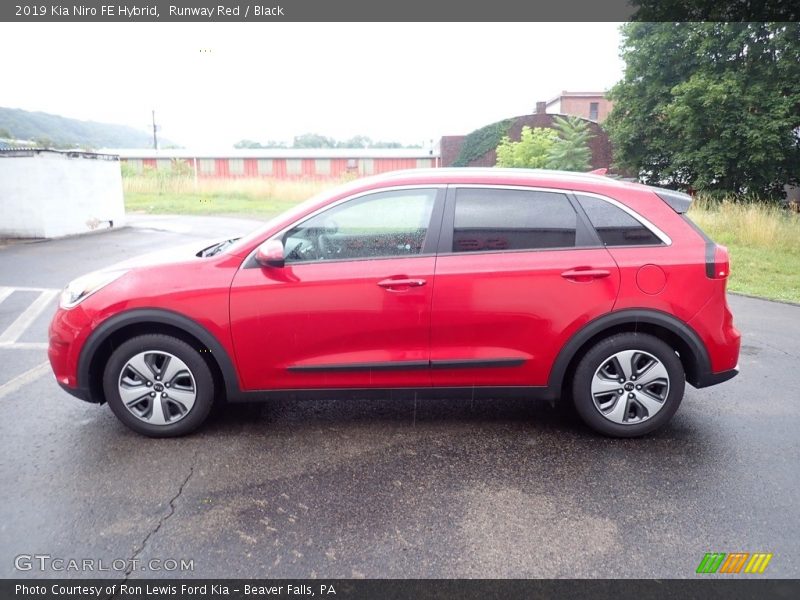 Runway Red / Black 2019 Kia Niro FE Hybrid