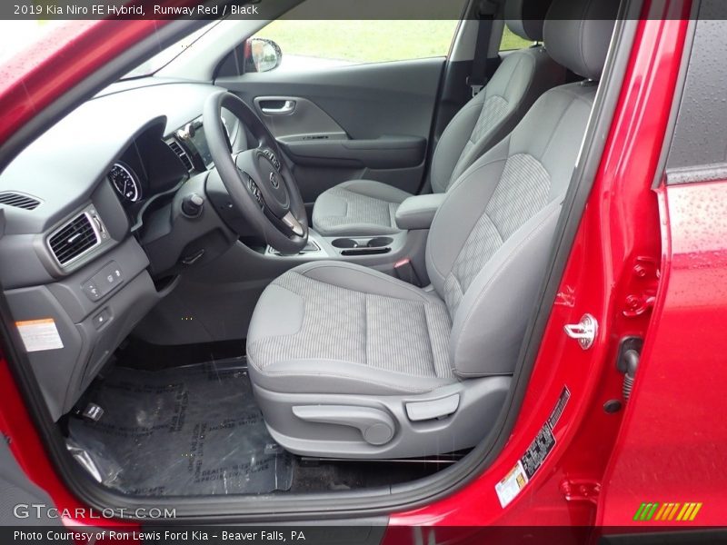 Runway Red / Black 2019 Kia Niro FE Hybrid