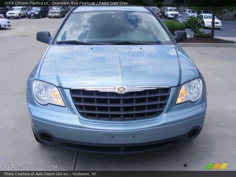 Clearwater Blue Pearlcoat / Pastel Slate Gray 2008 Chrysler Pacifica LX