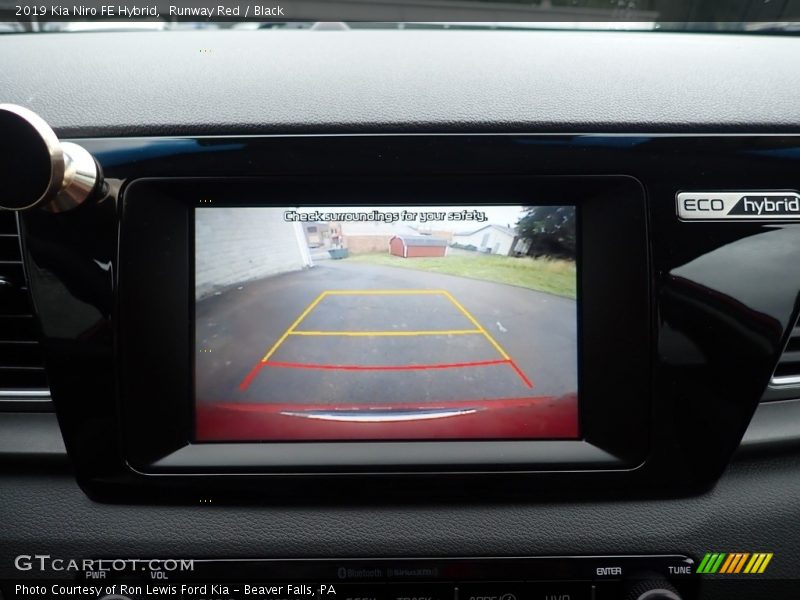 Runway Red / Black 2019 Kia Niro FE Hybrid