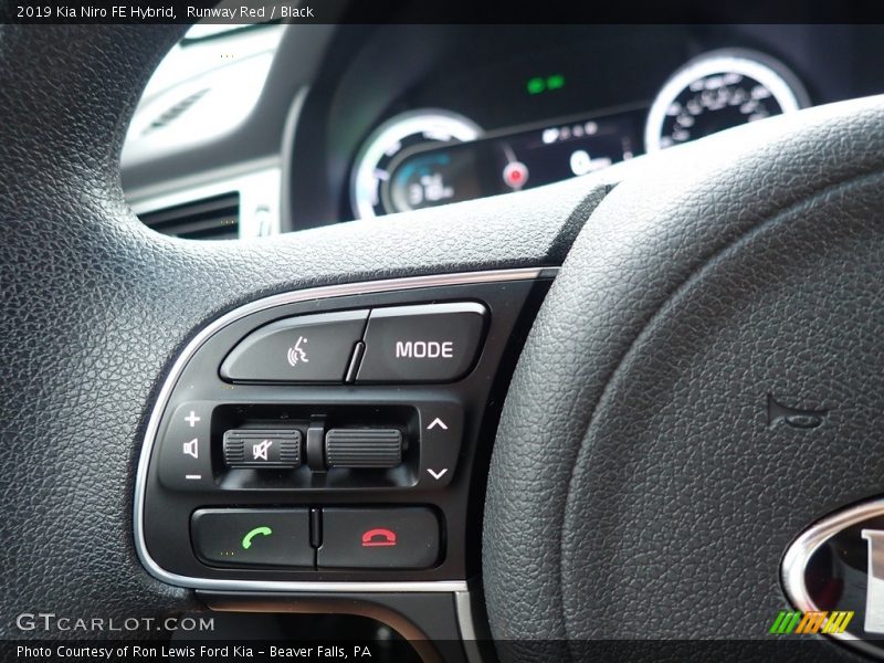 Runway Red / Black 2019 Kia Niro FE Hybrid