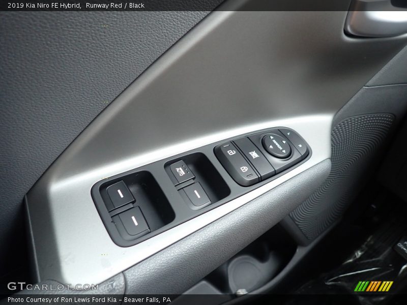 Runway Red / Black 2019 Kia Niro FE Hybrid