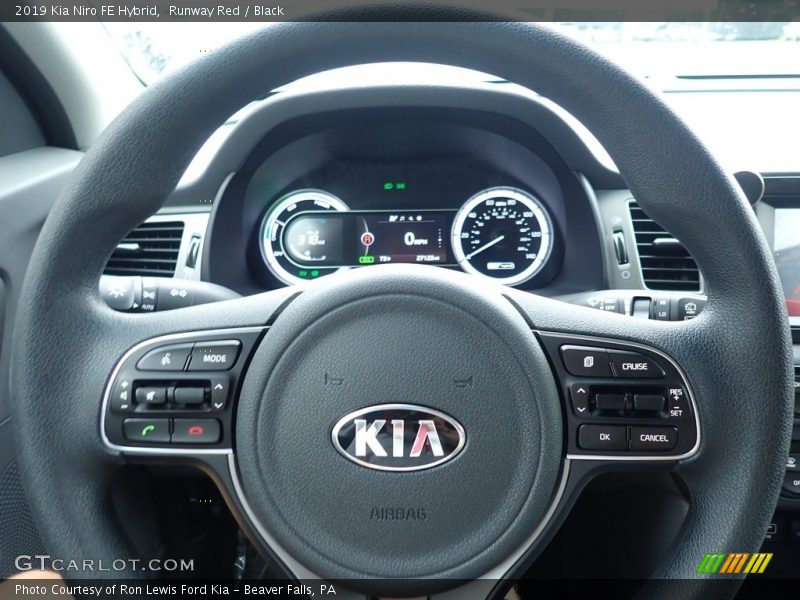 Runway Red / Black 2019 Kia Niro FE Hybrid