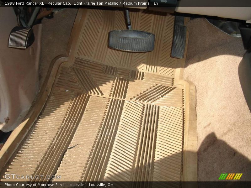 Light Prairie Tan Metallic / Medium Prairie Tan 1998 Ford Ranger XLT Regular Cab